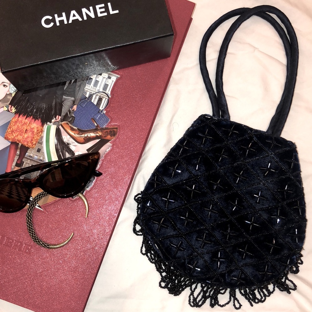 Vintage Velvet Purse